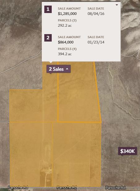 Property value data courtesy of AcreValue.com.